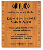 Eco-Friendly Plaques Amber Bamboo - DCS