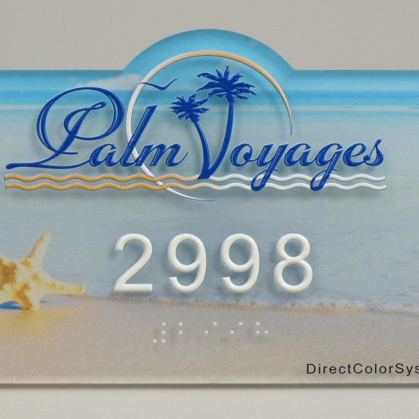 Braille Sign Printing Office Sign - Direct Color Systems