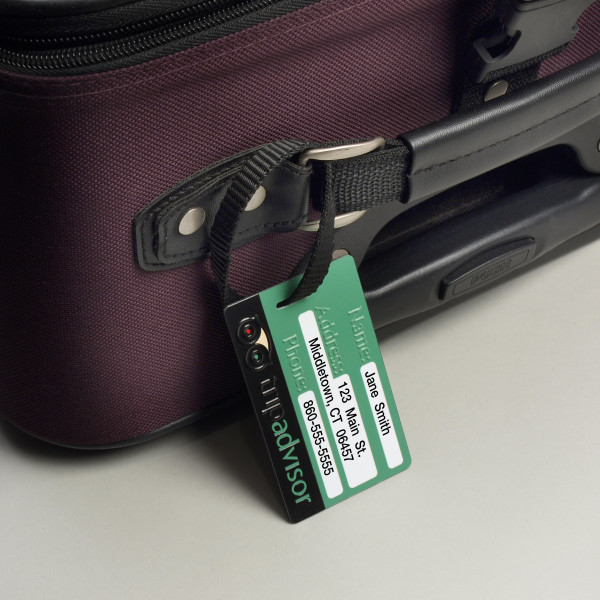 Custom Luggage tags  Plastic Printers, Inc.