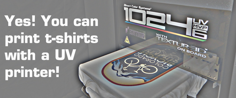 DTG Printing  UV T-Shirt Printers by Direct Color Systems