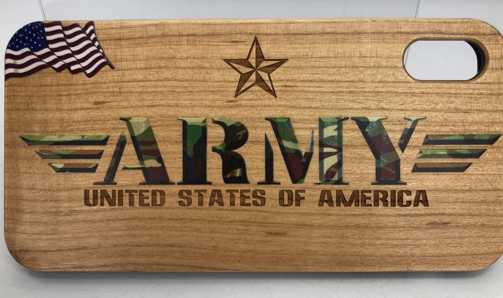 Custom printed cell phone case