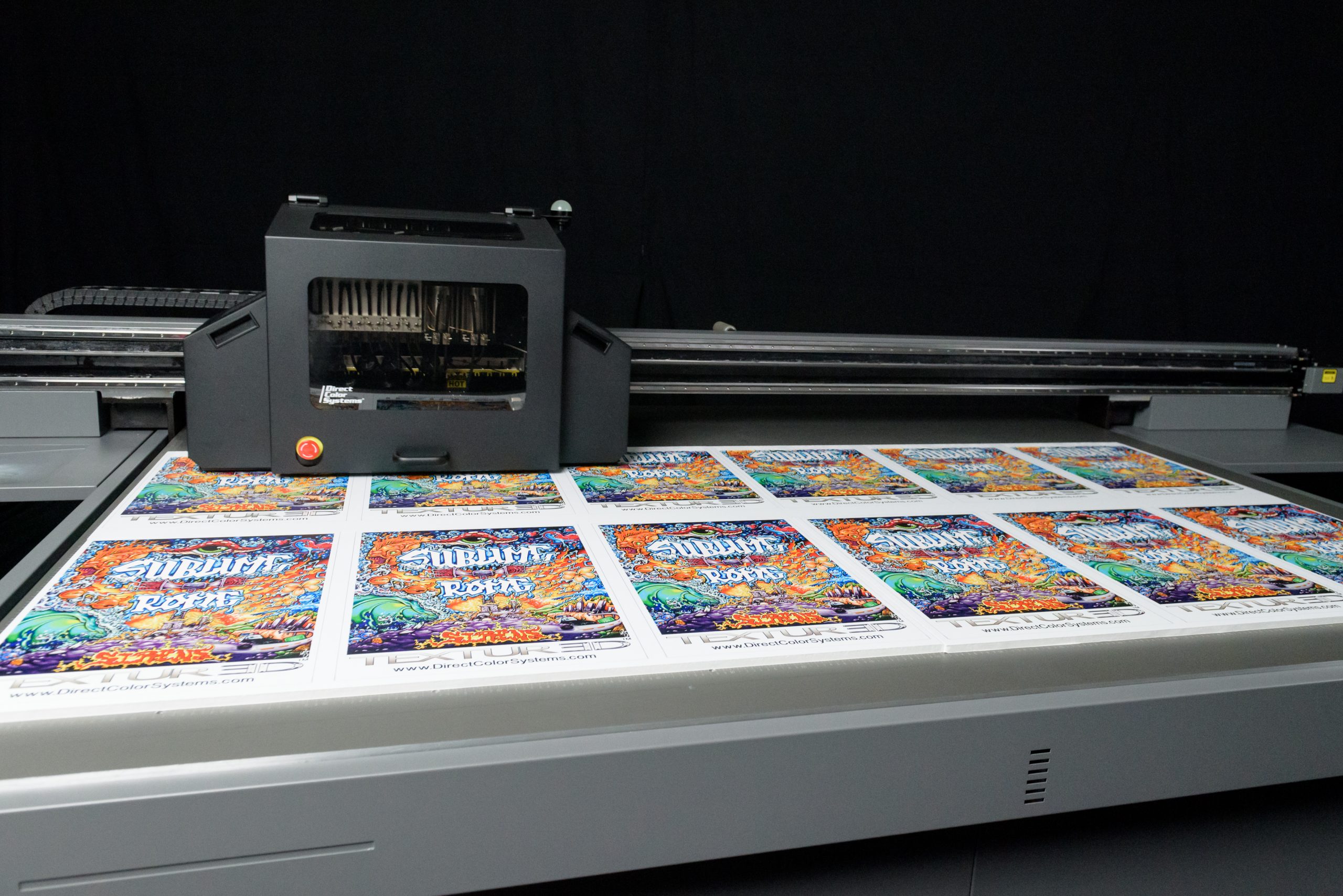 Direct to Substrate UV/LED Printers Industrial Flatbed Inkjet Printers